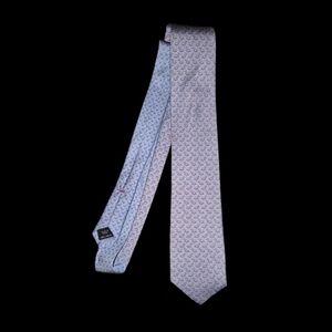 Tommy Hilfiger Necktie With Lots  Flamingos Preowned